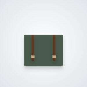 Multi-Pocket Canvas Messenger Bag