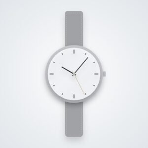 Silver Steel Precision Watch