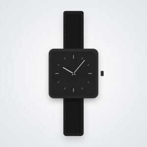 Modern Square Dial Dress Watch